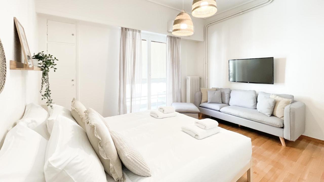 Boho Chic 2Br Apartment In The Center Of Athens Atenas Exterior foto