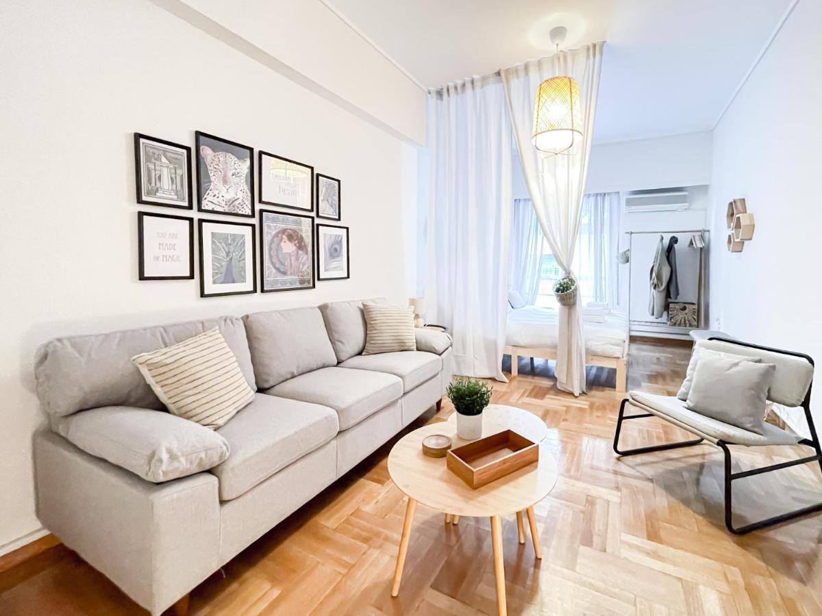 Boho Chic 2Br Apartment In The Center Of Athens Atenas Exterior foto