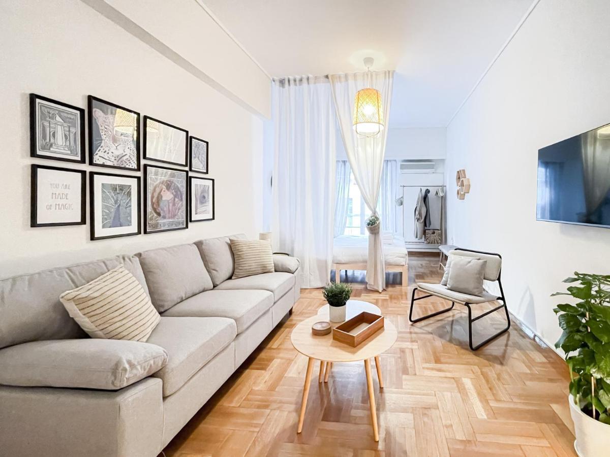 Boho Chic 2Br Apartment In The Center Of Athens Atenas Exterior foto