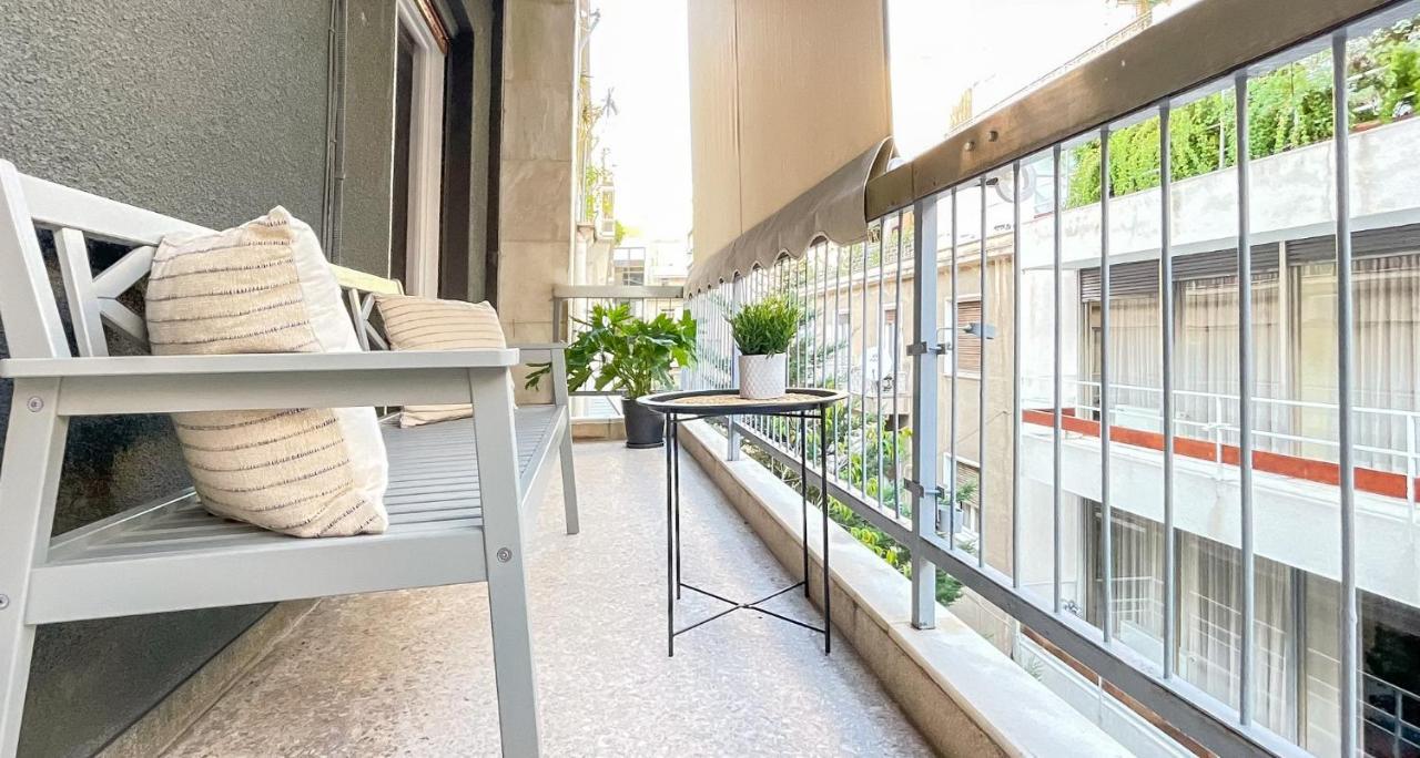 Boho Chic 2Br Apartment In The Center Of Athens Atenas Exterior foto